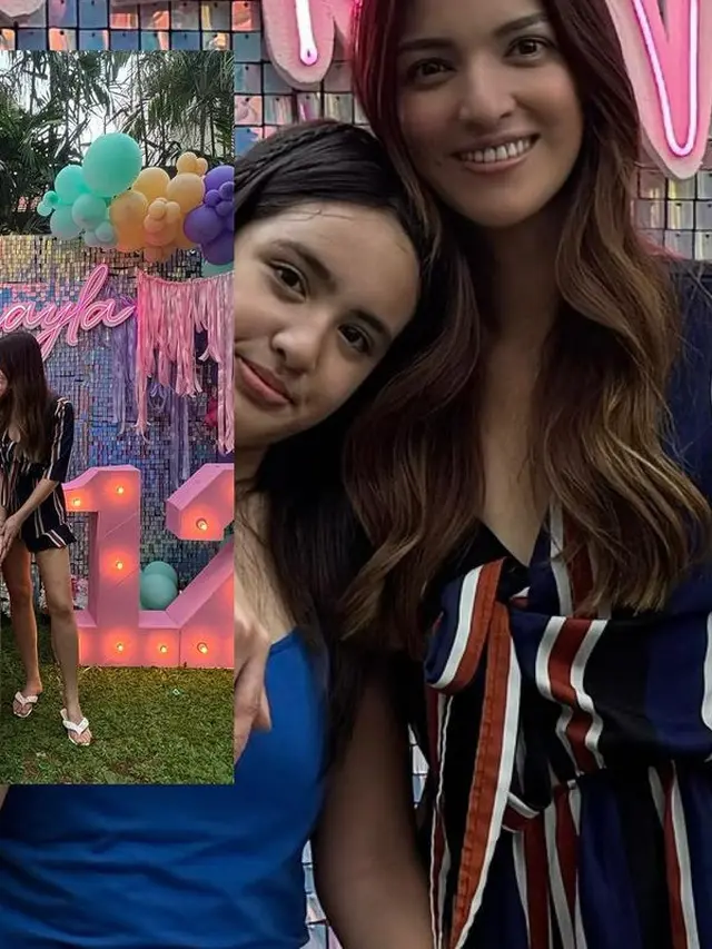 Mikhayla Putri Nia Ramadhani  saat Rayakan Ulang Tahun ke-12. [@ramadhaniabakrie]
