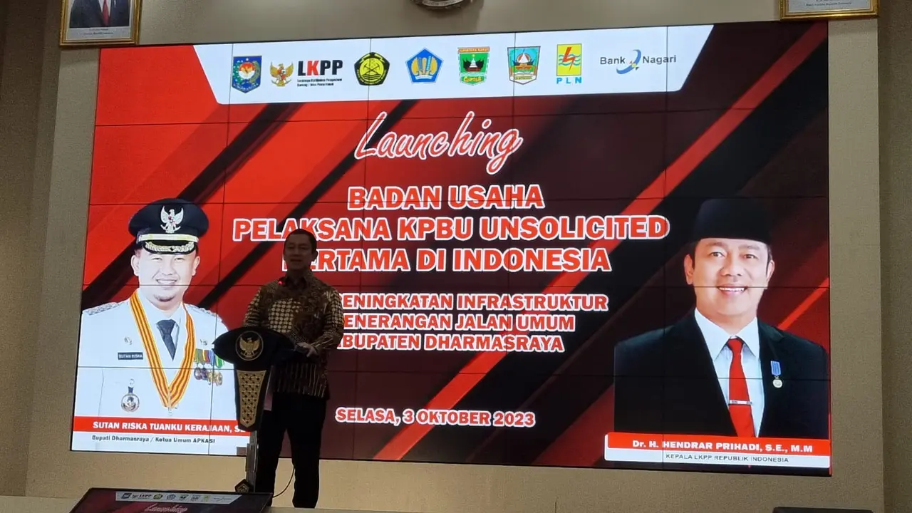 Kepala LKPP RI Hendrar Prihadi (Hendi)