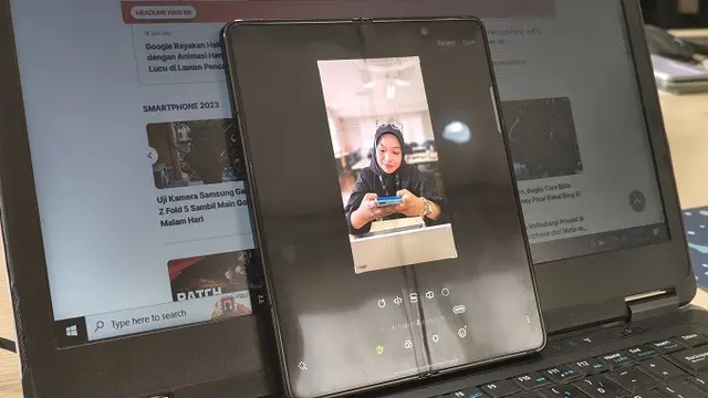 Aplikasi Edit Foto Bawaan Samsung.