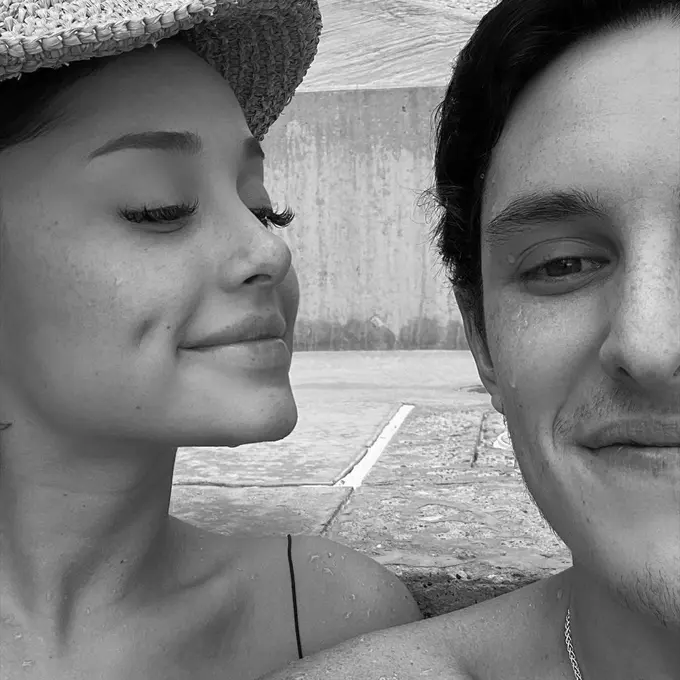 Ariana Grande dan Dalton Gomez.(Instagram/ arianagrande)