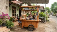 8 Desain Gerobak Kayu Sederhana Tapi Bisa Narik Pelanggan, Cocok Buat Jualan di Depan Rumah
