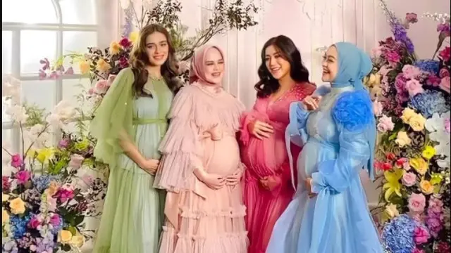 6 Potret Maternity Shoot Ria Ricis, Cut Meyriska, Jessica Iskandar, Yasmine Wildblood