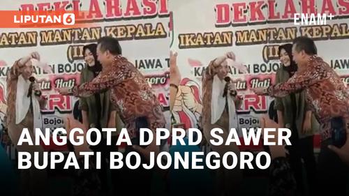 VIDEO: Anggota DPRD Jawa Timur Sawer Bupati Bojonegoro!