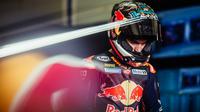 Dani Pedrosa saat mengaspal di MotoGP Spanyol 2023. (Red Bull KTM Factory Racing)