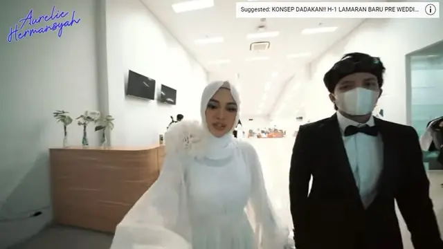 Aurel Hermansyah - Atta Halilintar (Foto: YouTube)