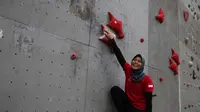 Aries Susanti Rahayu Absen pada Kejuaraan Asia Panjat Tebing 2019 di Bogor