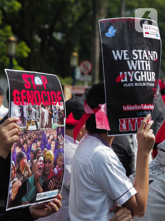 Aksi Solidaritas untuk Muslim Uighur
