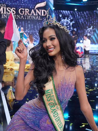 Rahasia Aurra Kharishma Raih Gelar Runner 3 Miss Grand International 2020