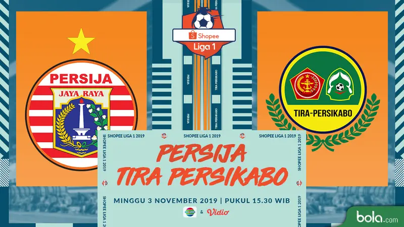 Persija Jakarta Vs Tira Persikabo