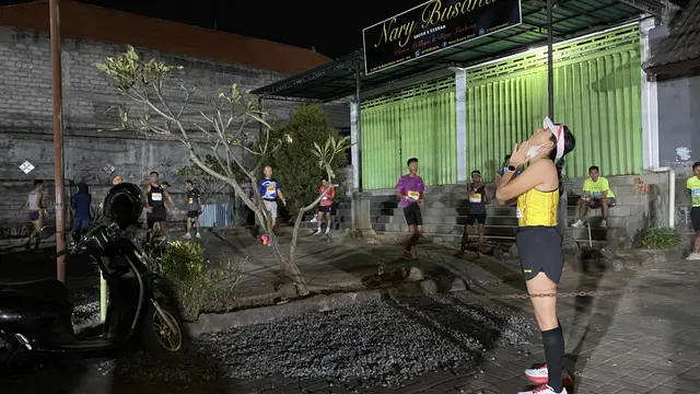 Peserta lomba Maybank Marathon 2023