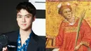 Menurut EXO-L, Sehun EXO mempunyai wajah yang mirip dengan Saint Stephen. (Foto: koreaboo.com)
