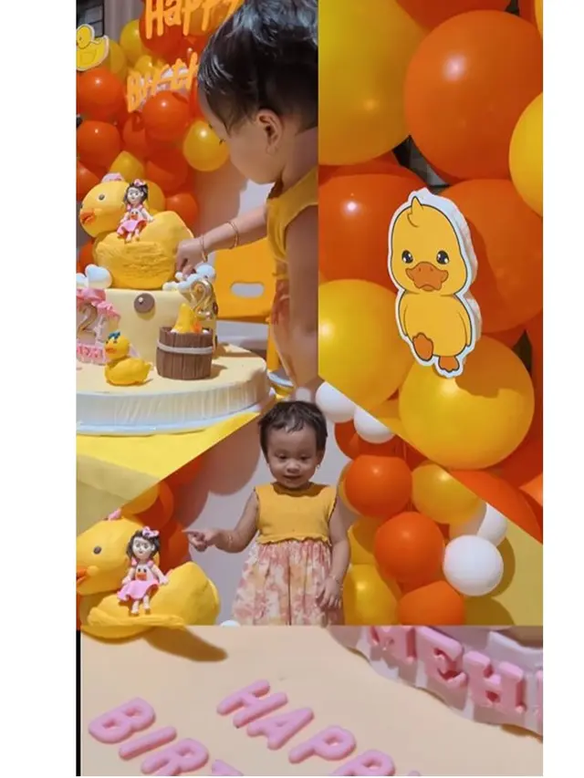 6 Potret Ultah ke-2 Sumehra Keponakan Ayu Ting Ting, Ungkap Rindu Sang Adik