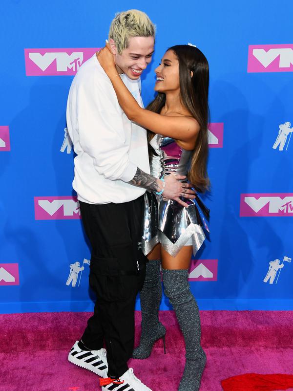 Ariana Grande - Pete Davidson (Nicholas Hunt - Getty Images North America - AFP)
