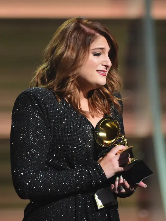 Meghan Trainor pernah berduet dengan Charlie Puth dalam lagu Marvin Gaye. (AFP/Bintang.com)