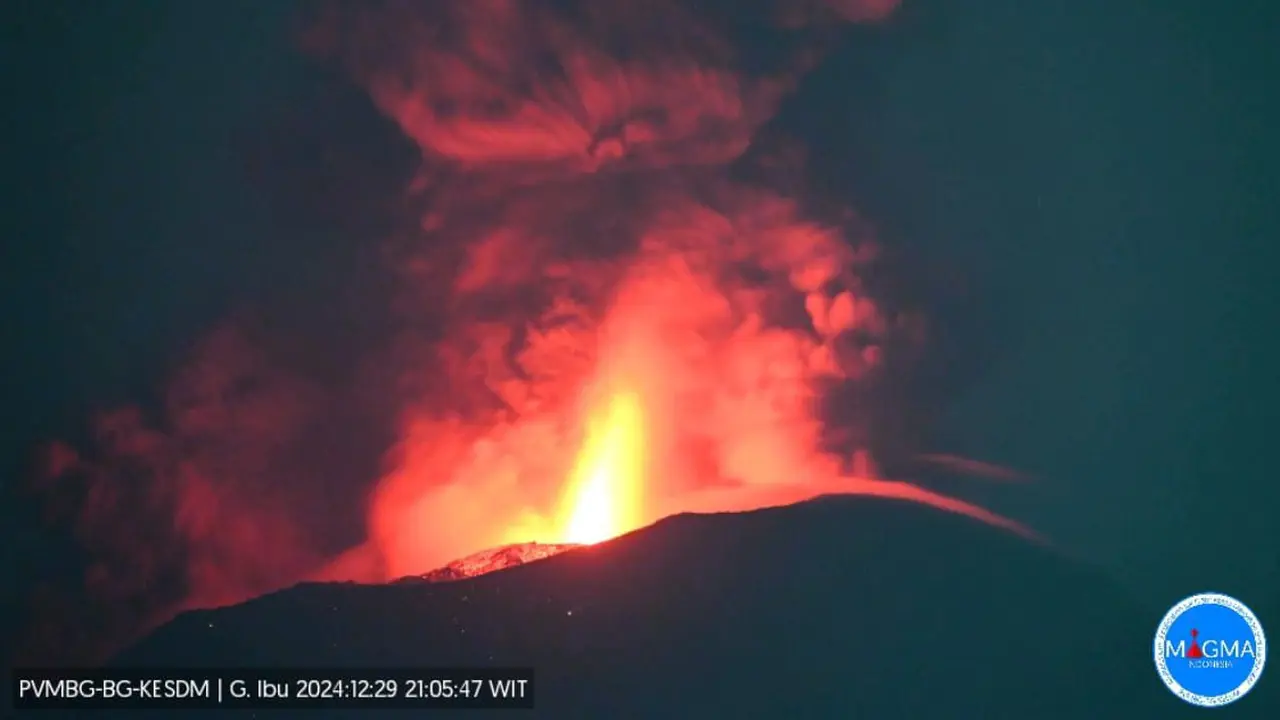 erupsi gunung ibu