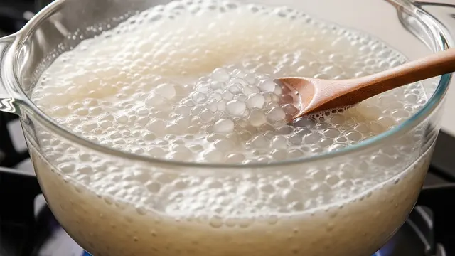 Ilustrasi Bubur Mutiara.