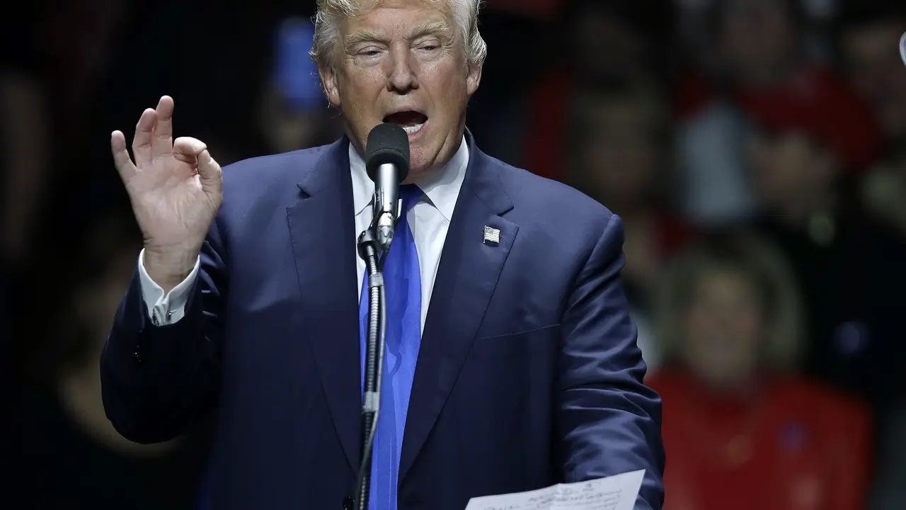Calon Presiden dari Partai Republik Donald Trump 