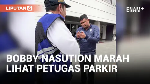VIDEO: Bobby Nasution Marah Lihat Petugas Parkir Arahkan Parkir Berlapis