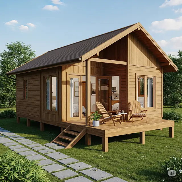 Inspirasi Rumah Sederhana Ukuran 5x7 Meter.