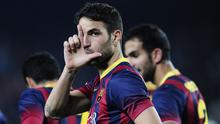 Cesc Fabregas. Gelandang Spanyol yang kini berseragam AS Monaco ini pernah dilepas Barcelona ke Arsenal pada awal musim 2003/2004 dengan nilai 3,2 juta euro. Pada awal musim 2011/2012 Barcelona memulangkannya kembali dari Arsenal dengan nilai mencapai 34 juta euro. (AFP/Josep Lago)