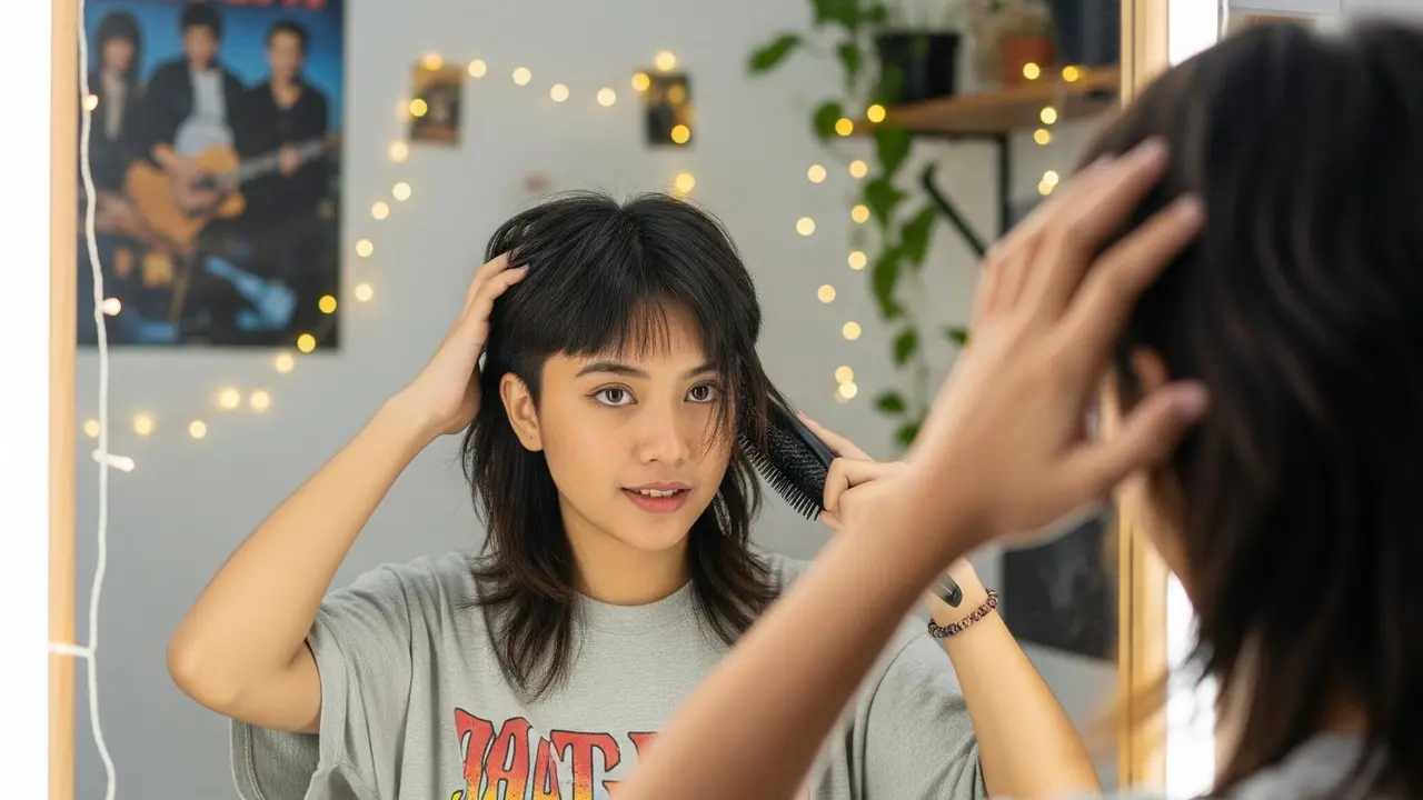 Model Rambut Mulet untuk Cewek 20 Tahun