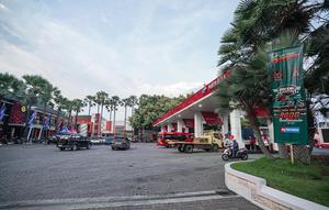 SPBU Utama Raya Banyuglugur memiliki suasana berbeda dengan pemandangan pantai yang dapat diakses dengan tiket masuk terjangkau, yakni sekitar Rp. 5.000 per orang. Dok PPN