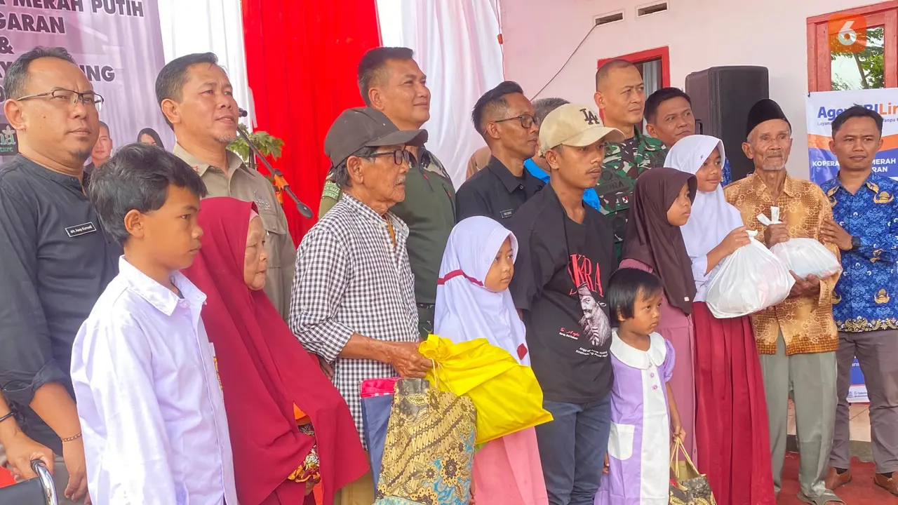 Peluncuran Koperasi Merah Putih dan Panen Raya Jagung Pupuk Bios 44 di Desa Sasagaran di Kecamatan Kebonpedes, Kabupaten Sukabumi. (Liputan6.com/Fira Syahrin).