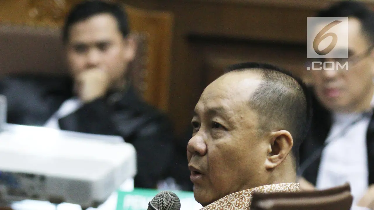 Syafruddin Arsyad Temenggung Jalani Sidang Lanjutan di Tipikor