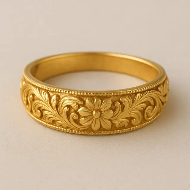 Model Cincin Emas untuk Usia 60-an