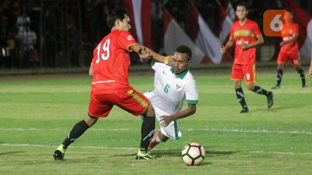Persiba Bantul vs Timnas Indonesia U-19