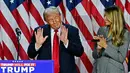 <p>Usai mendapat 277 suara elektoral, Donald Trump diprediksi memenangi Pilpres AS dan menjadi Presiden ke-47 Amerika Serikat. (Jim WATSON/AFP)</p>
