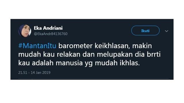 cuitan tentang mantan (foto: twitter/@EkaAndr84136760)
