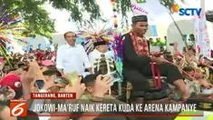 Dalam kampanye ini Jokowi juga mengingatkan agar memilih pemimpin yang berpengalaman dan memiliki rekam jejak yang baik.