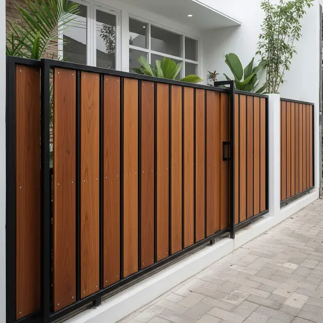 Model Pagar Rumah untuk Area Sempit