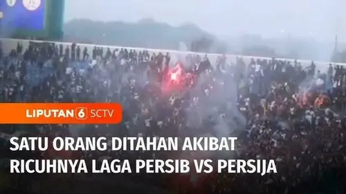 VIDEO: Ricuh Bobotoh vs Steward di Laga Persib vs Persija