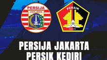Prediksi Persija Jakarta Vs Persik Kediri di BRI Liga 1. (Bola.com/Adreanus Titus/Lamya Safadinata).