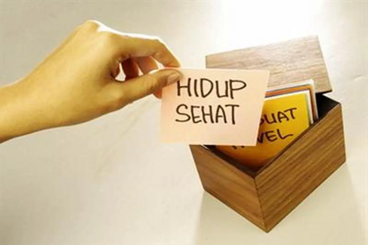 [Bintang] Ilustrasi gaya hidup sehat