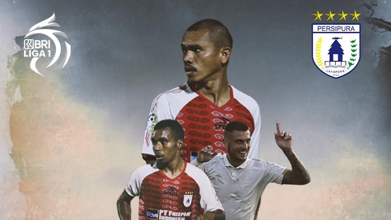 BRI Liga 1 - Ilustrasi Persipura: Ricardo Salampessy, Todd Rivaldo Ferre, Yevhen Bokhashvili