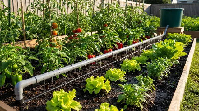 Desain Pengairan Otomatis untuk Tanaman Sayur Selama Ditinggal Mudik (AI)
