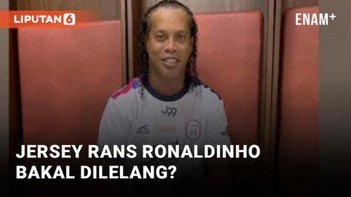 VIDEO: Raffi Ahmad Bakal Lelang Jersey Ronaldinho, Ada yang Minat?