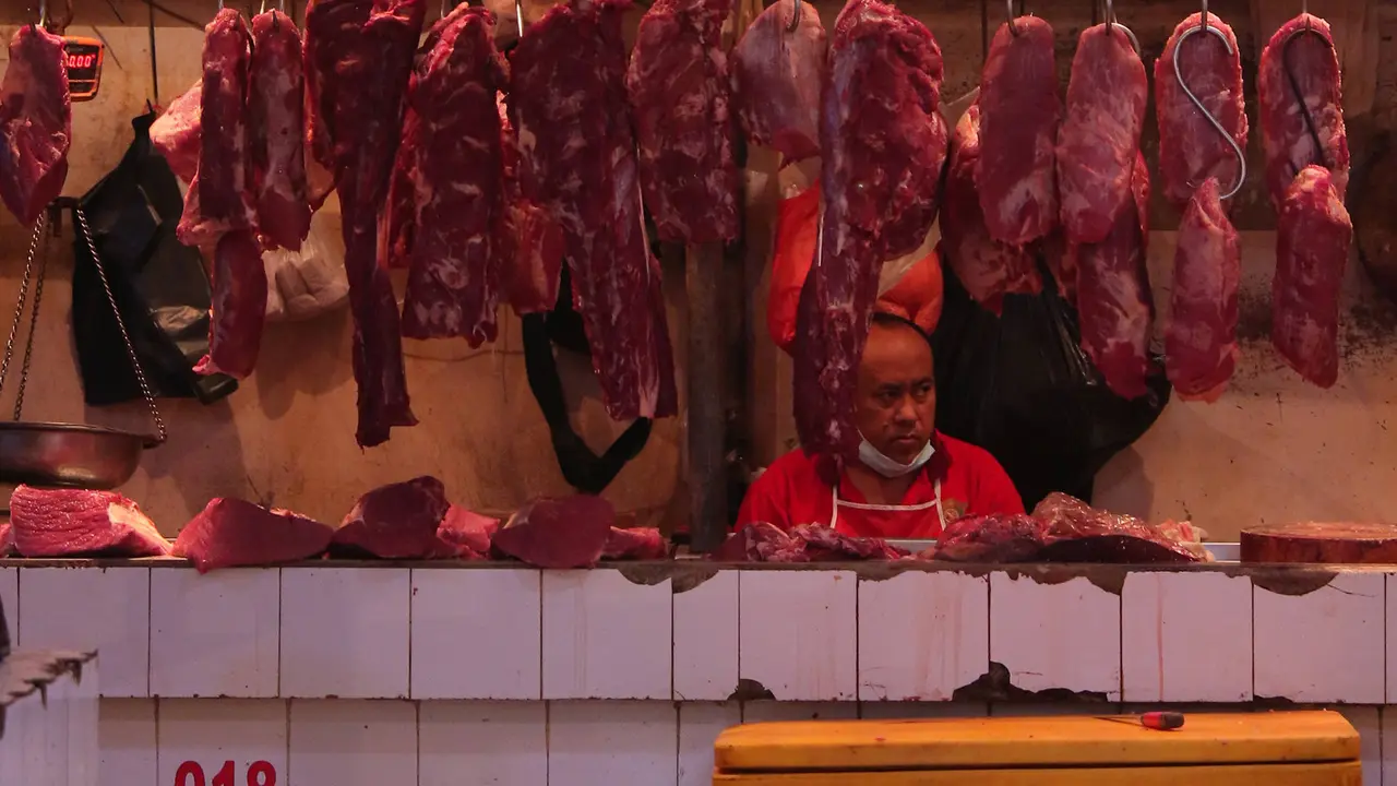 FOTO: Jelang Lebaran, Harga Daging Sapi dan Ayam Alami Kenaikan