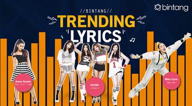Bintang Trending Lyrics Ariana Grande Sistar Miley Cyrus News Entertainment Fimela Com ariana grande sistar miley cyrus