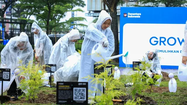 Konsisten Jalankan Komitmen Berkelanjutan, BRI Tanam Ribuan Pohon dan Ajak Warga Jaga Lingkungan