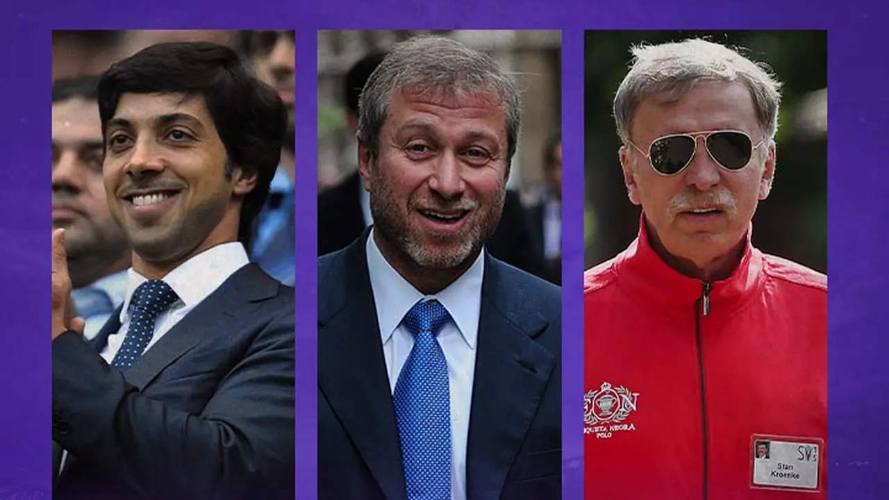 Premier League - Sheikh Mansour, Roman Abramovich, Stan Kroenke