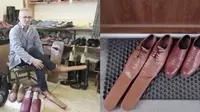Terapkan Social Distancing, Pria Ini Ciptakan Sepatu Panjang yang Unik (Sumber: Metro.co.uk)