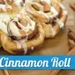 Untuk Anda pencinta roti dengan rasa manis sebagai teman minum teh atau kopi, yuk coba cinnamon roll dengan cream cheese yang gurih. (Foto: Kokiku Tv)