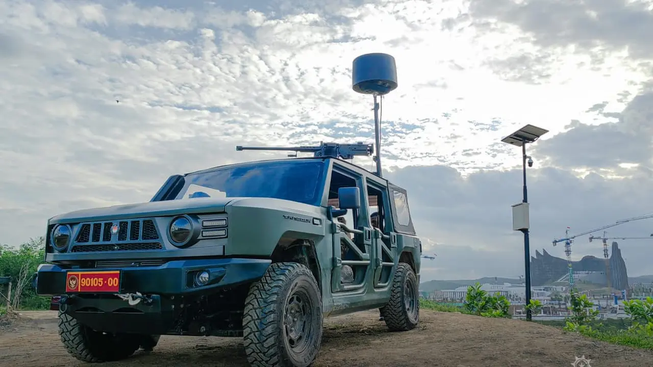 Kendaraan Maung MV3 Mobile Jammer