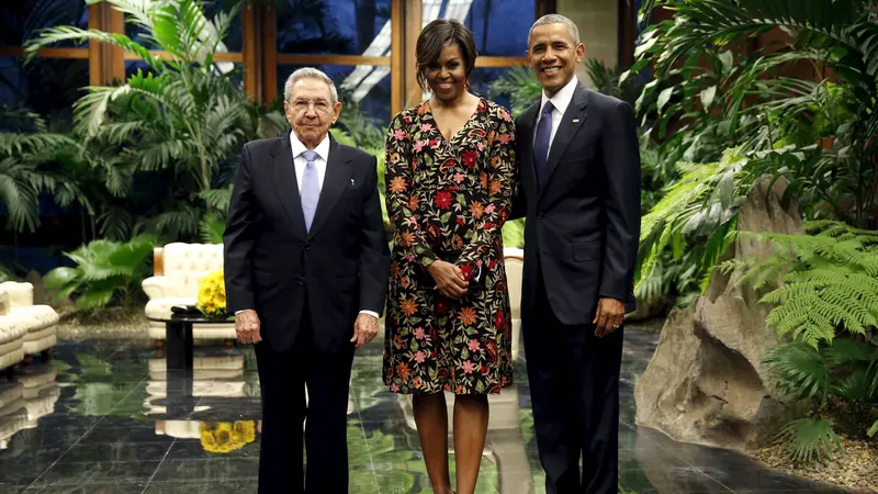 20160321-Kunjungan Bersejarah ke Kuba, Obama Bertemu Raul Castro-Kuba