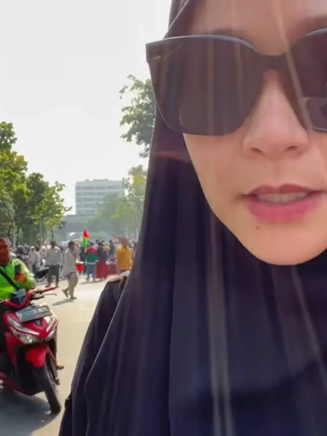 Zaskia Adya Mecca bela Palestina (Instagram/zaskiaadyamecca)