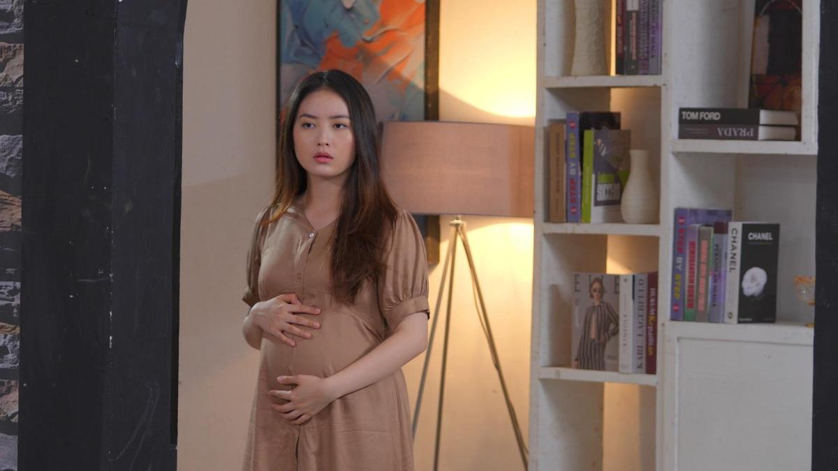 Reaksi Natasha Wilona Dipuji Fans Cocok Perankan Ibu Hamil di Sinetron Ketika Cinta Memanggilmu
